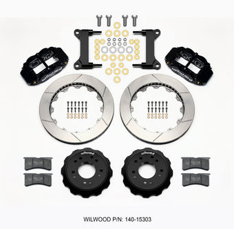 compare product Wilwood Narrow Superlite 6R Front Hat Kit 13.06 63-87 C10 w/ Wilwood Pro Spindles