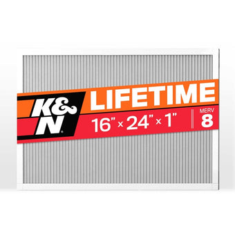 compare product K&N HVAC Filter 16 X 24 X 1 Merv 8