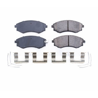 compare product Power Stop 92-01 Hyundai Elantra Front Z17 Evolution Ceramic Brake Pads w/Hardware
