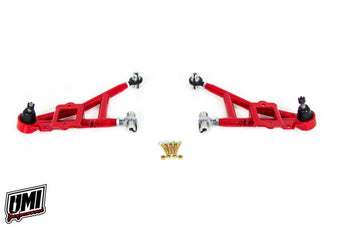 compare product UMI Performance 93-02 GM F-Body Front Adjustable Lower A-Arms - Drag - CrMo