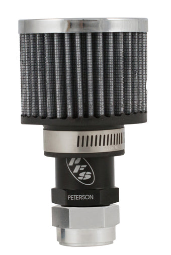 compare product Peterson Fluid Systems Breather One-Way Vac -12AN w/ Filter