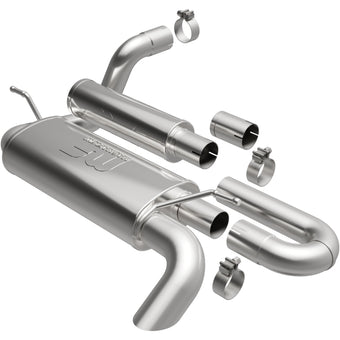compare product MagnaFlow 18-23 Jeep Wrangler JL 2.0L/3.6L Overland Series Axle-Back Exhaust