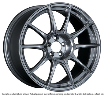 compare product SSR GTX01 18x8.5 5x114.3 44mm Offset Dark Silver Wheel
