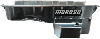 compare product Moroso Chevrolet Big Block Gen 5/6/GM A Body Road Race Baffled Wet Sump 6.5qt 8in Steel Oil Pan