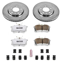 Power Stop 00 - 06 Audi TT Quattro Rear Z26 Street Warrior Brake Kit - My Store