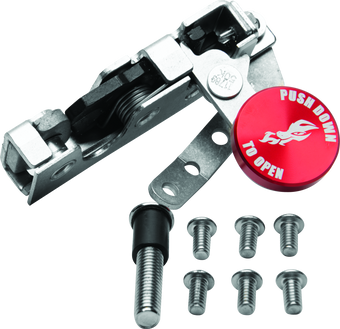 compare product DragonFire Racing Door Latch Repair Kit - Passenger Side