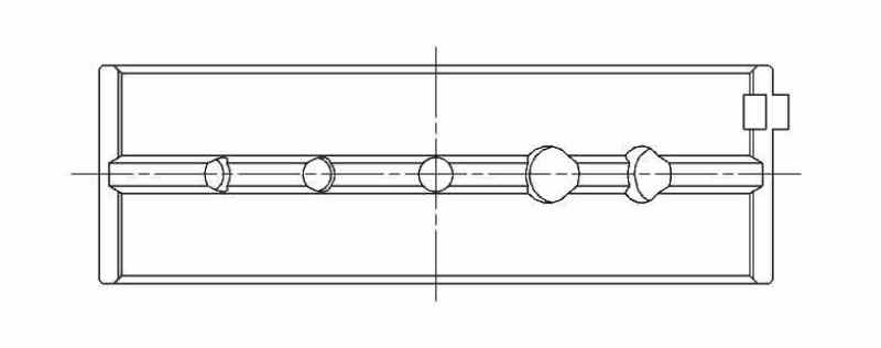 ACL Nissan SR20DE/DET GTiR Standard Size High Performance Main Bearing Set - 5 oil holes in upper - My Store