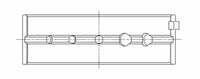 ACL Nissan SR20DE/DET GTiR Standard Size High Performance Main Bearing Set - 5 oil holes in upper - My Store