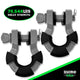 Rhino USA 8T Super Shackle 2 - Pack (Gray) - My Store
