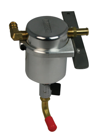 compare product Moroso 04-08 Ford F-150 5.4L Air/Oil Separator Catch Can - Billet Aluminum