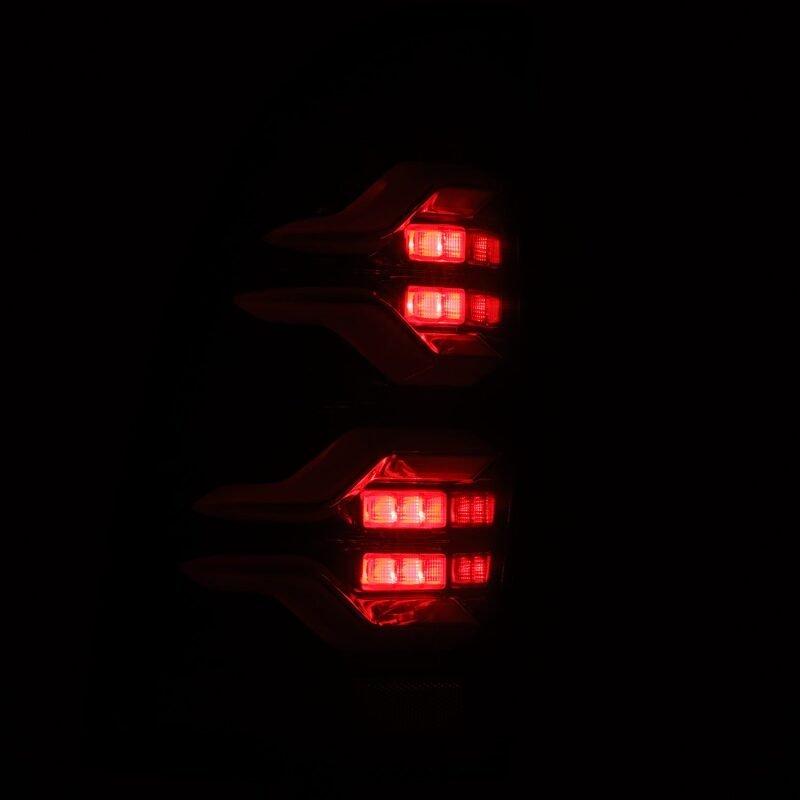 AlphaRex 05 - 15 Toyota Tacoma LUXX LED Taillights Alpha Blk w/Activ Light/Seq Signal - My Store