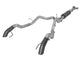 aFe MACH Force - Xp Cat - Back Exhaust w/Dual Hi - Tuck Tips Black 17 - 18 Ford F - 150 Raptor V6 - 3.5L (tt) - My Store