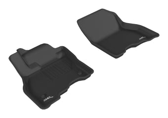 compare product 3D MAXpider 2013-2019 Nissan Leaf Kagu 1st Row Floormat - Black