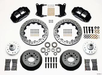 compare product Wilwood Narrow Superlite 6R Front Hub Kit 12.88in Drilled 67-69 Camaro 64-72 Nova Chevelle