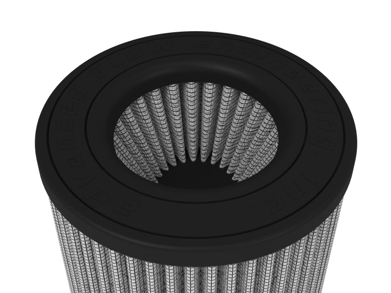 aFe MagnumFLOW Pro DRY S Universal Air Filter 3.5in. F / 5in. B mtm2 / 4.5in. inv T / 7.5in. H - My Store