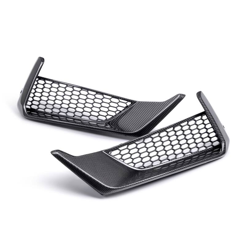 Anderson Composites 2024 Ford Mustang Dark Horse Carbon Fiber Front Bumper Inserts - My Store