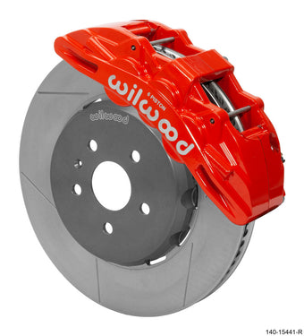 compare product Wilwood SX6R Front Brake Kit 15in Lug Drive Red Rotor w/ Lines 16-19 Chevrolet Camaro
