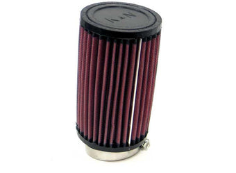 compare product K&N Universal Clamp-On Air Filter - 2 1/4in 10 DEG FLG 3 1/2in OD 6in H