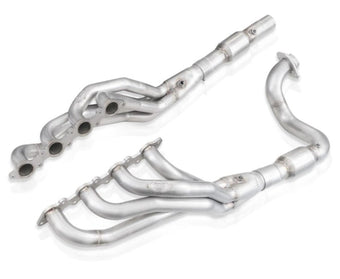 compare product Stainless Works 20-21 Ford F-250/F-350 7.3L Headers 1-7/8in Primaries 3in Collectors High Flow Cats