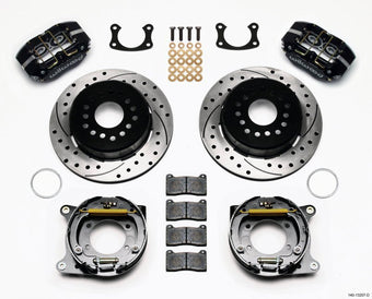 compare product Wilwood Dynapro Dust-Boot P/S Park Brake Kit Drilled New Big Ford 2.50in Offset