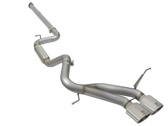 compare product aFe POWER Takeda 3in 304 SS Cat-Back Exhaust w/ Polished Tips 13-17 Ford Focus ST L4-2.0L (t)