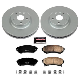 compare product Power Stop 08-14 Cadillac CTS Front Z17 Evolution Geomet Coated Brake Kit