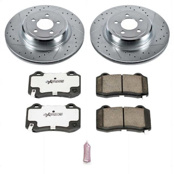 compare product Power Stop 08-23 Dodge Challenger Rear Z26 Street Warrior Brake Kit