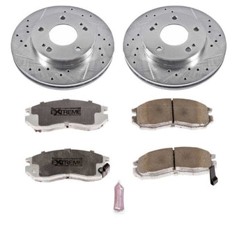 compare product Power Stop 95-05 Chrysler Sebring Front Z26 Street Warrior Brake Kit