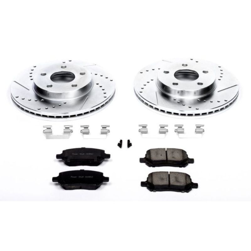 Power Stop 07 - 10 Chevrolet Cobalt Front Z23 Evolution Sport Brake Kit - My Store