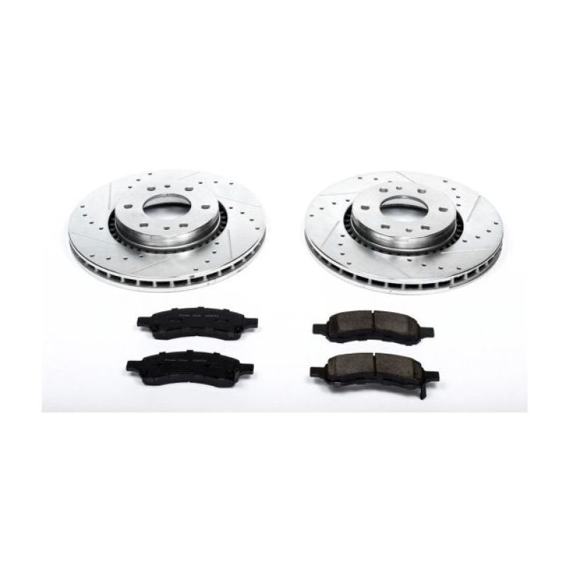 Power Stop 06 - 07 Buick Rainier Front Z23 Evolution Sport Brake Kit - My Store