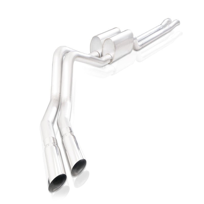 Stainless Works 15 - 25 Ford F150 5.0L Legend Aftermark Connection Dual 3.5in Side Exit Polished Tips - My Store