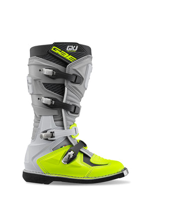 compare product Gaerne GXJ Boot Grey/Fluorescent Yellow Size - Youth 5