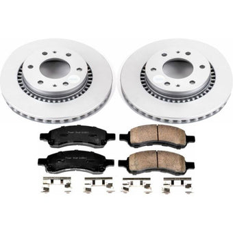 compare product Power Stop 06-07 Buick Rainier Front Z17 Evolution Geomet Coated Brake Kit