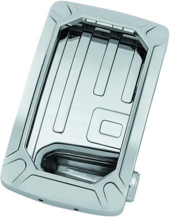 compare product Kuryakyn Nova Curved Vertical Mount Side License Plate Holder Chrome