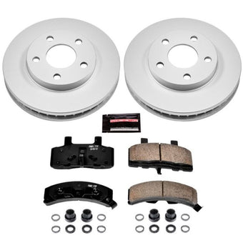 compare product Power Stop 91-93 Cadillac Commercial Chassis Front Z17 Evolution Geomet Coated Brake Kit