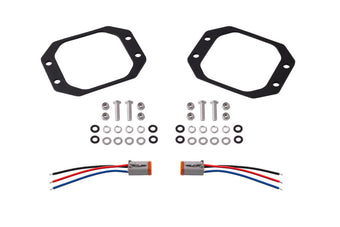 compare product Diode Dynamics SS3 Backlit Flush Mounting Kit (Pair)