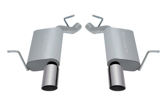 compare product Gibson 11-18 Jeep Grand Cherokee Laredo 3.6L 2.25in Axle-Back Dual Exhaust - Aluminized