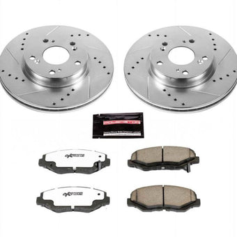 compare product Power Stop 2013 Acura ILX Front Z26 Street Warrior Brake Kit