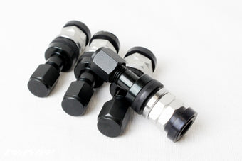 compare product Project Kics Aluminum Valve Stem - Black (Single)