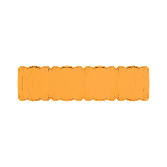 compare product KC HiLiTES FLEX ERA LED Light Bar 10in. Light Shield - Amber (SHIELD ONLY)