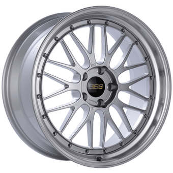 compare product BBS LM 20x9 5x120 ET15 Diamond Silver Center Diamond Cut Lip Wheel -82mm PFS/Clip Required