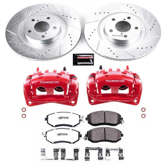 compare product Power Stop 13-16 Scion FR-S Front Z26 Street Warrior Brake Kit w/Calipers