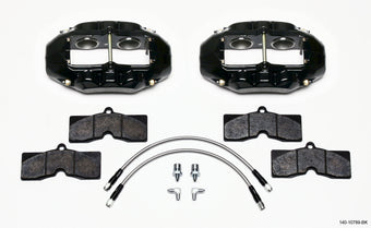 compare product Wilwood D8-4 Front Caliper Kit Black Corvette C2 / C3 65-82