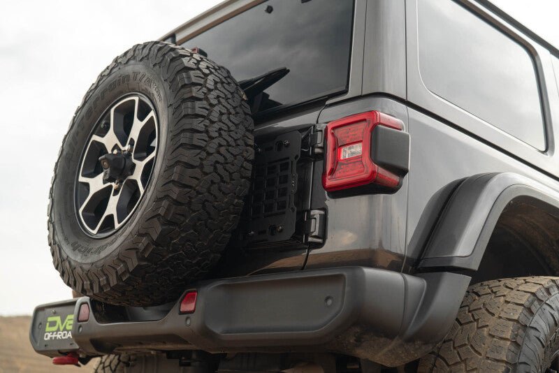 DV8 Offroad 2018 - 2025 Jeep Wrangler JL Tailgate Reinforcement Molle Panel - My Store