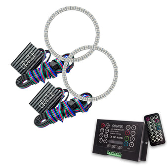 compare product Oracle Ford Fusion 10-11 Halo Kit - ColorSHIFT w/ 2.0 Controller