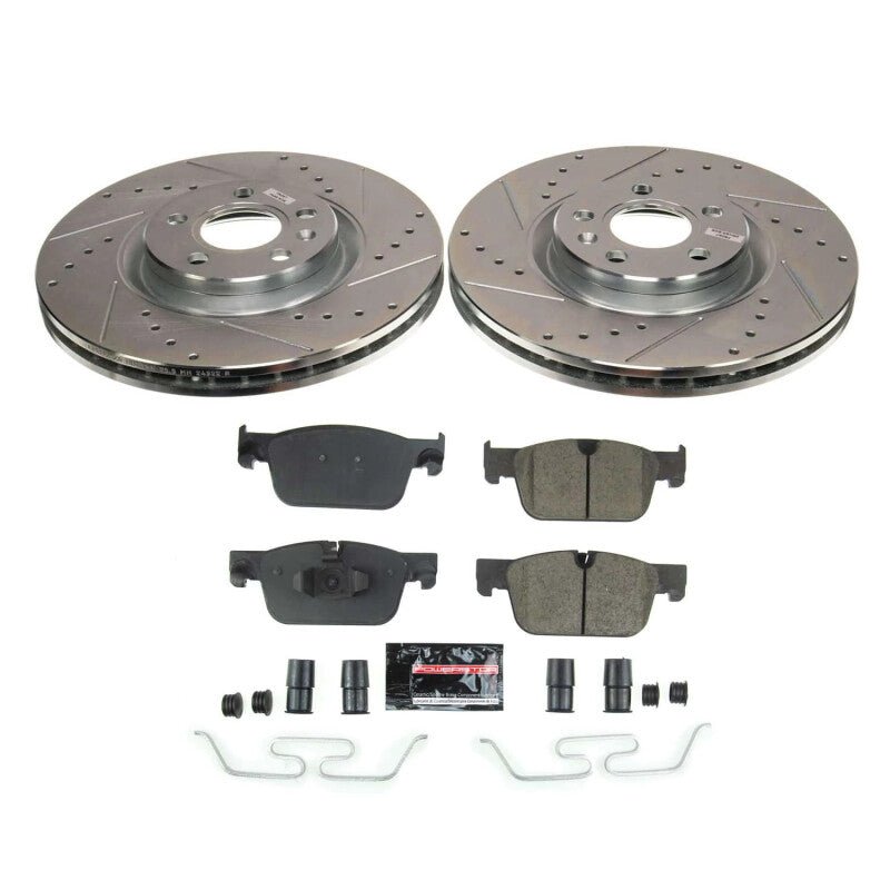 Power Stop 18 - 22 Volvo XC60 Front Z23 Evolution Brake Kit - My Store