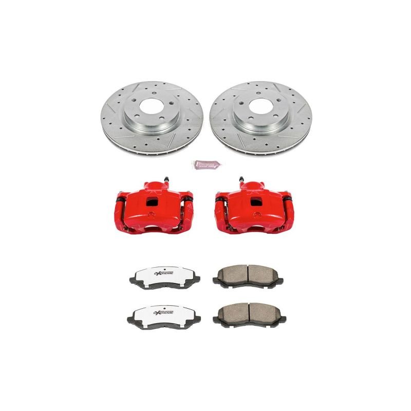 Power Stop 11 - 14 Chrysler 200 Front Z26 Street Warrior Brake Kit w/Calipers - My Store