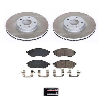 compare product Power Stop 09-19 Nissan 370Z Front Semi-Coated Rotor Kit