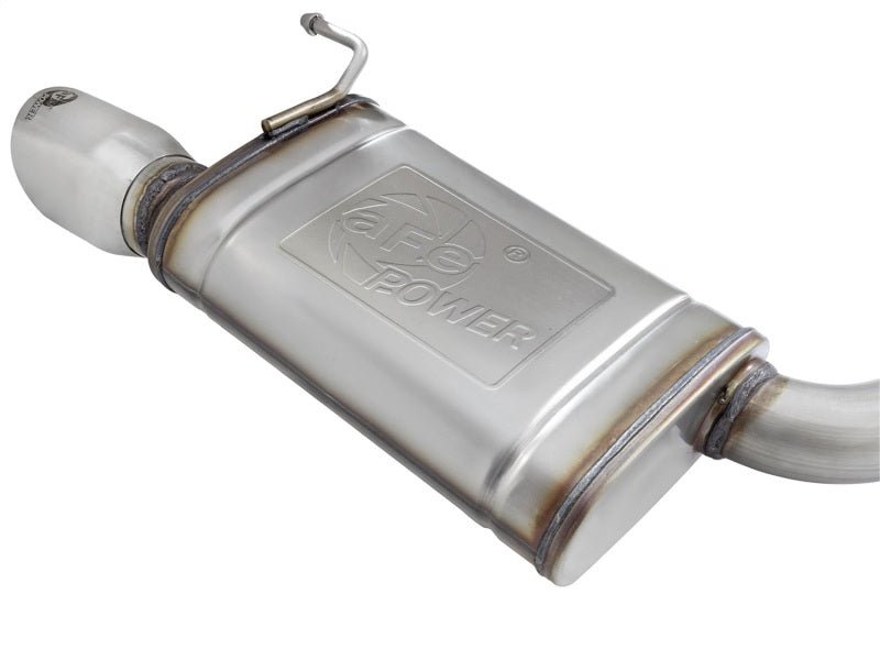 aFe MACHForce XP Exhausts Cat - Back SS - 304 EXH w/ Polished Tips 15 - 16 Ford Mustang EcoBoost 2.3L (t) - My Store