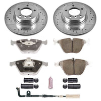 Power Stop 06 - 07 BMW 525i Front Z26 Street Warrior Brake Kit - My Store